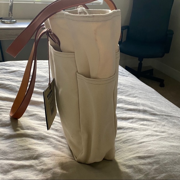 Natural color RUGGED TWILL TOTE BAG - Picture 4 of 6